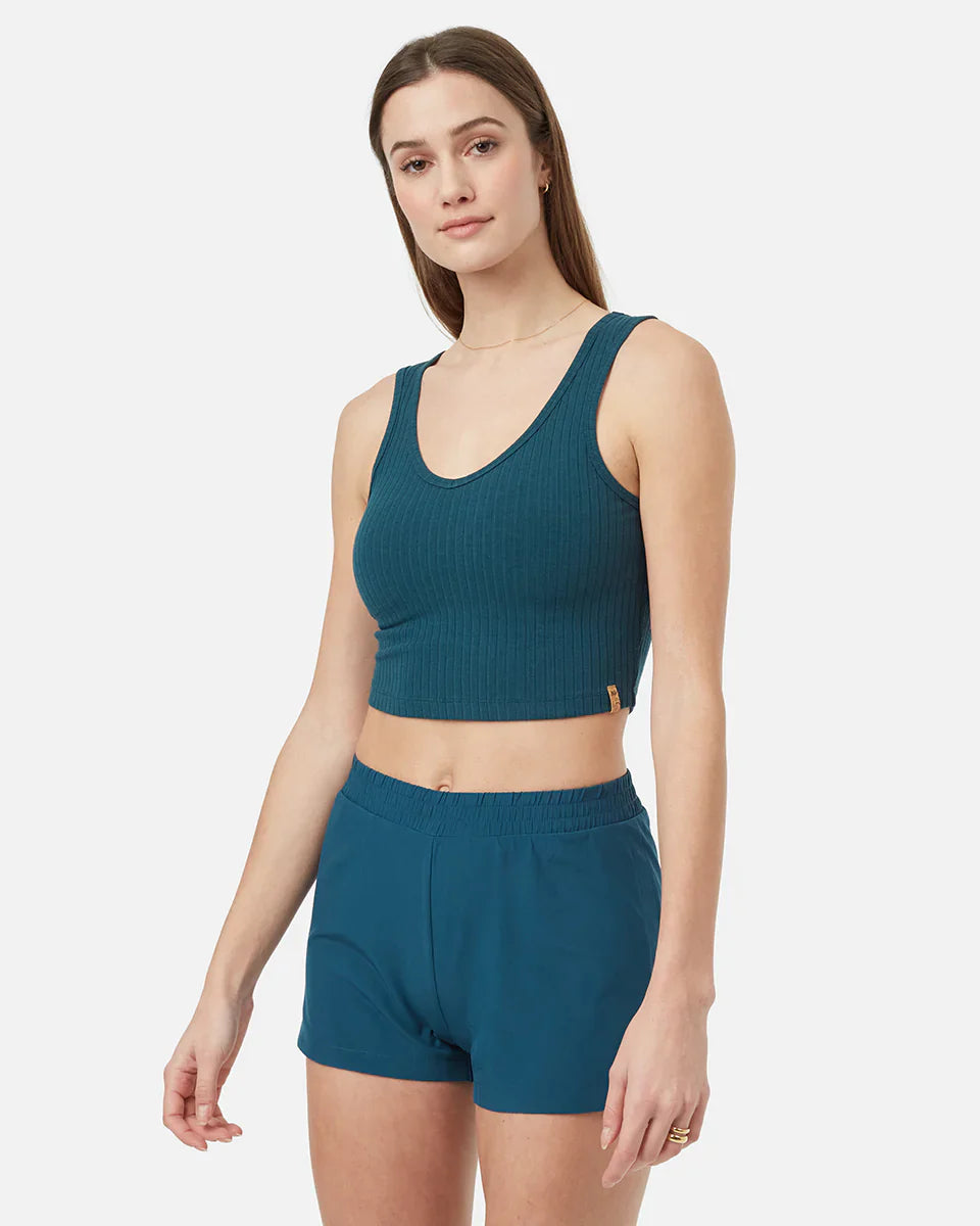 Cropped Fitted Tank