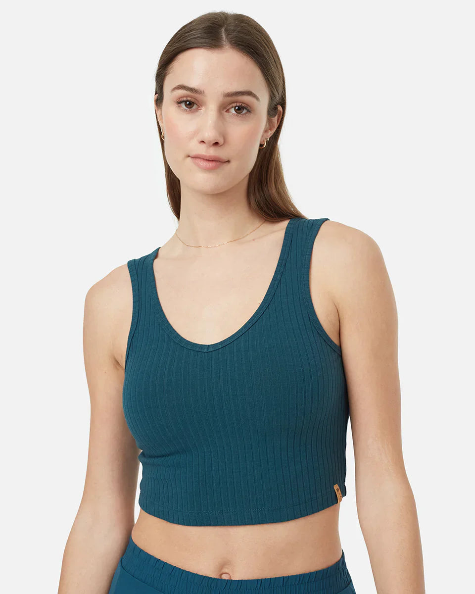 Cropped Fitted Tank