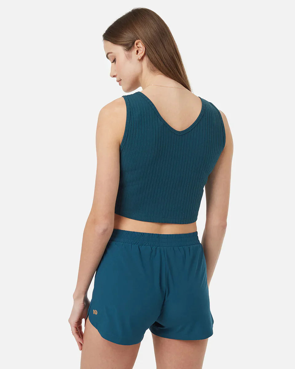Cropped Fitted Tank