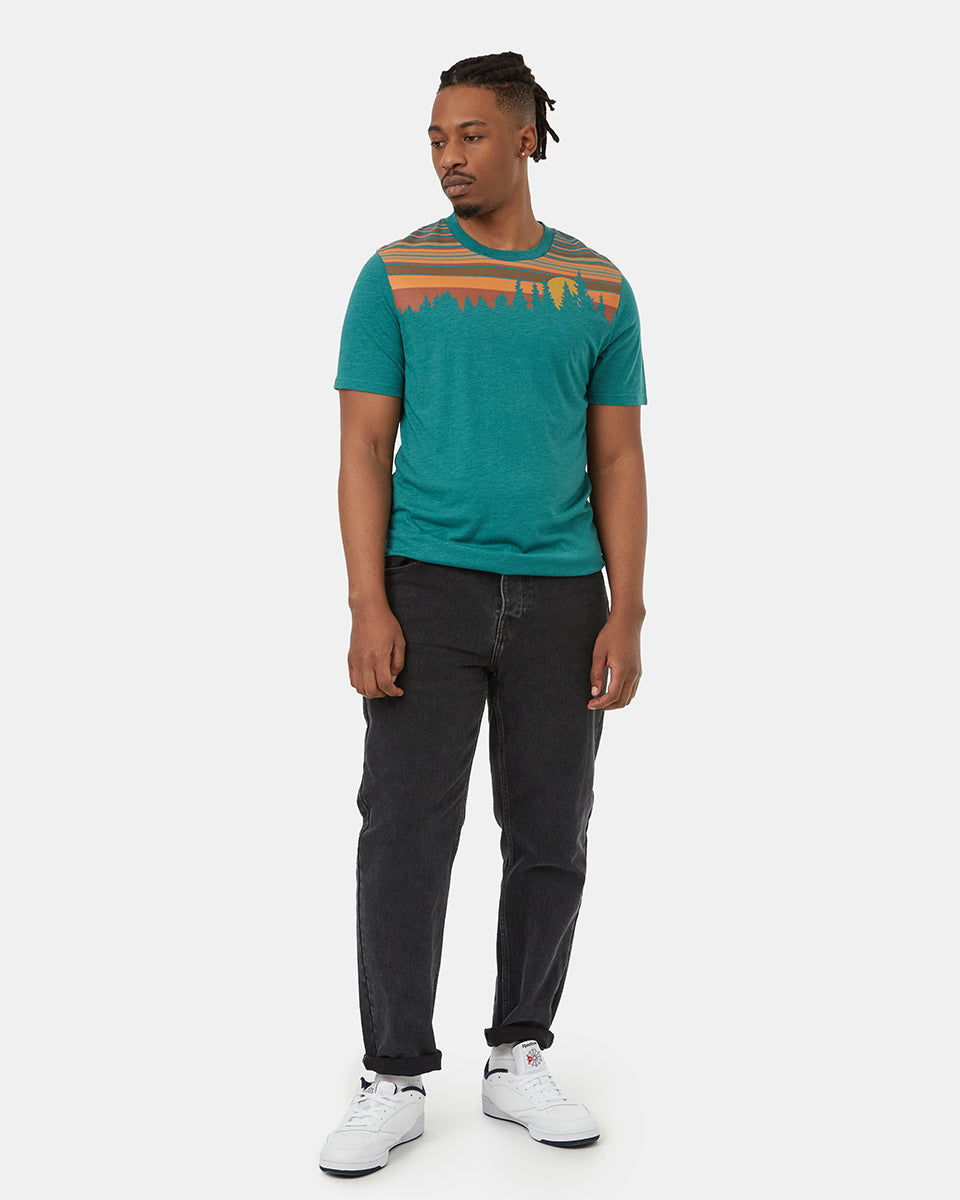 रेट्रो जुनिपर क्लासिक टी-शर्ट