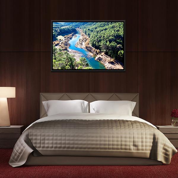 Guadalquivir River Spain Canvas Wall Art-3 Horizontal-Gallery Wrap-25" x 16"-Tiaracle