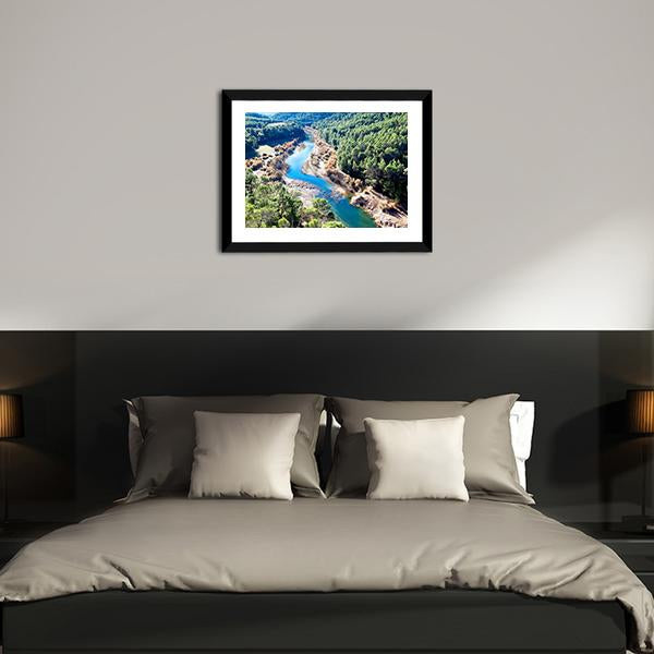 Guadalquivir River Spain Canvas Wall Art-3 Horizontal-Gallery Wrap-25" x 16"-Tiaracle