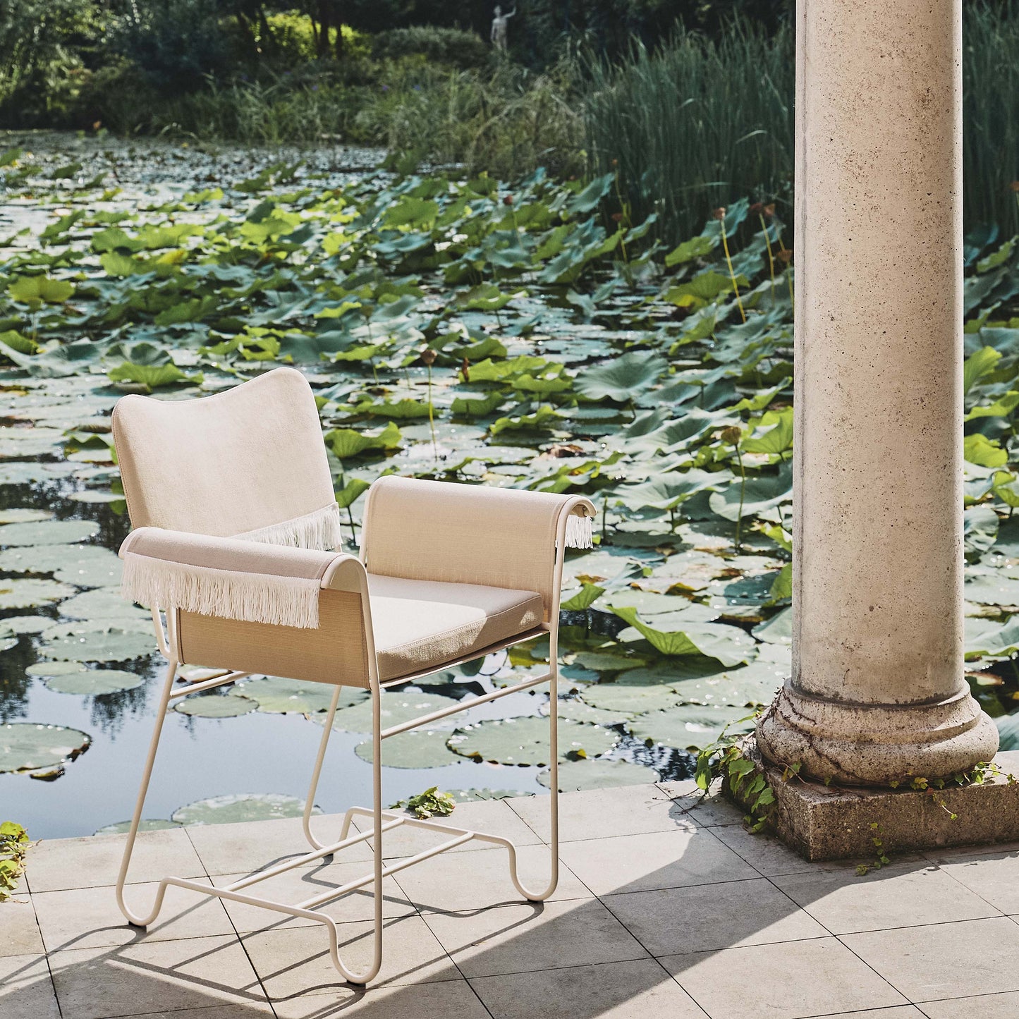 Tropique Esszimmerstuhl mit Fransen