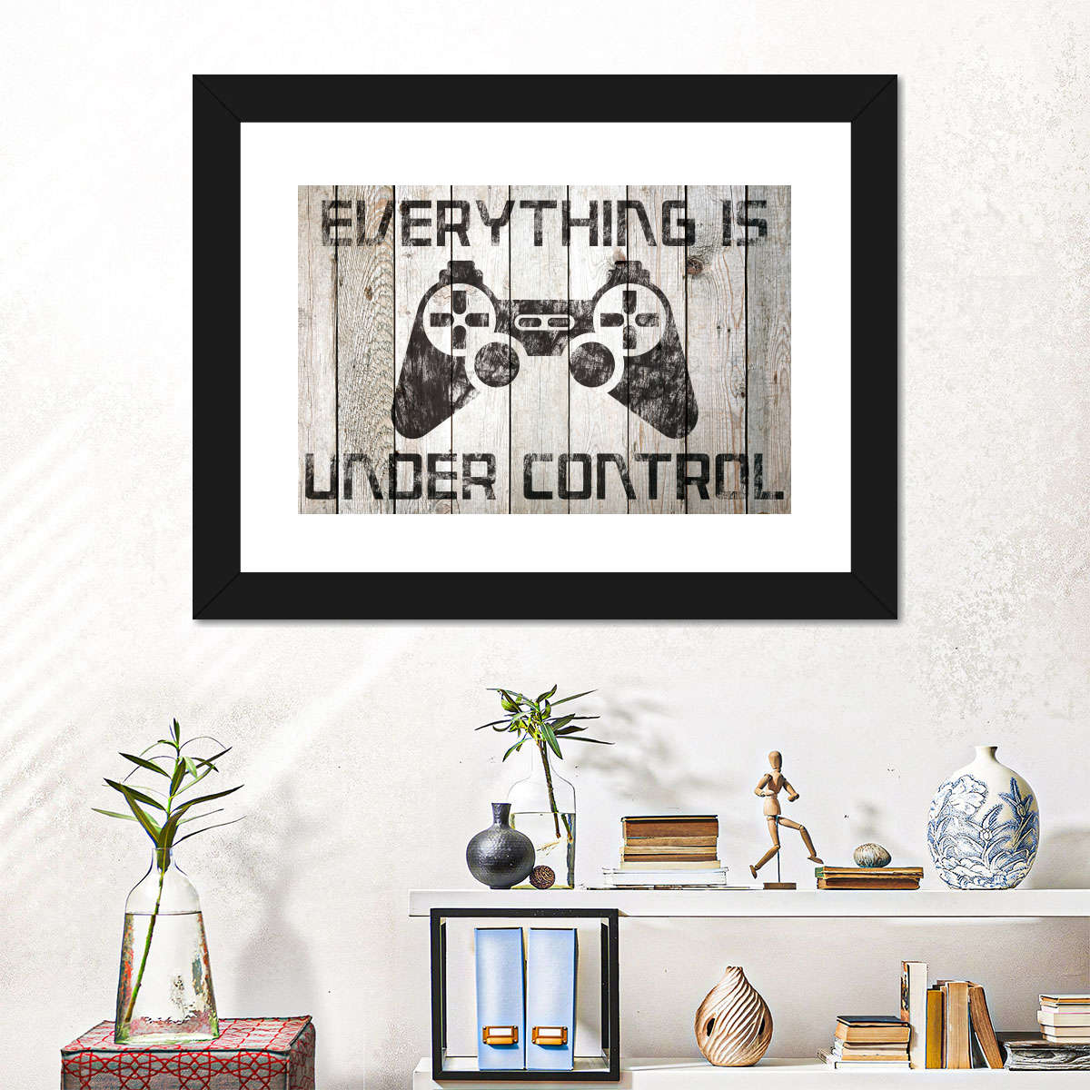 ہر چیز کنٹرول وال آرٹ کے تحت ہے