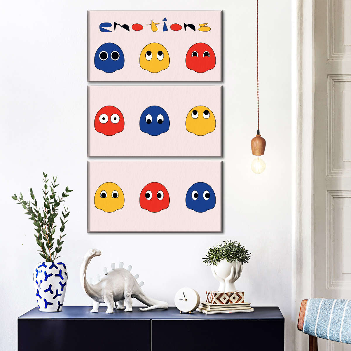 پیک مین بھوت وال آرٹ