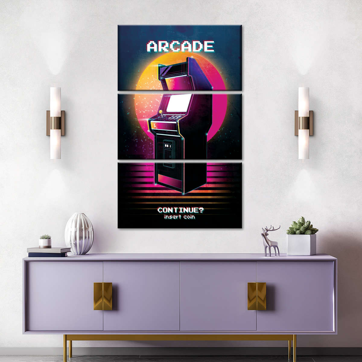 Arcade Machine Wandkunst