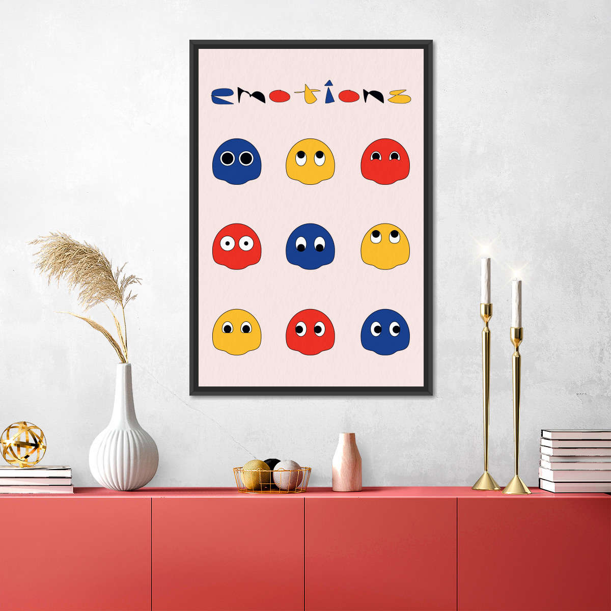 پیک مین بھوت وال آرٹ