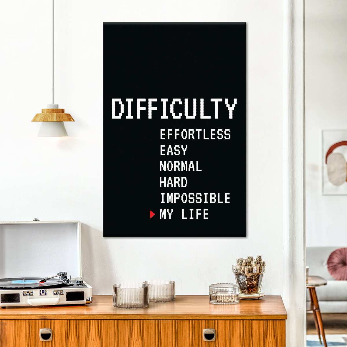 Schwierigkeitsgrad Wandkunst