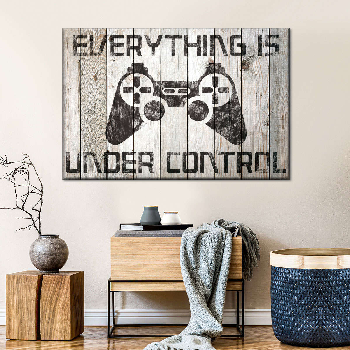 ہر چیز کنٹرول وال آرٹ کے تحت ہے