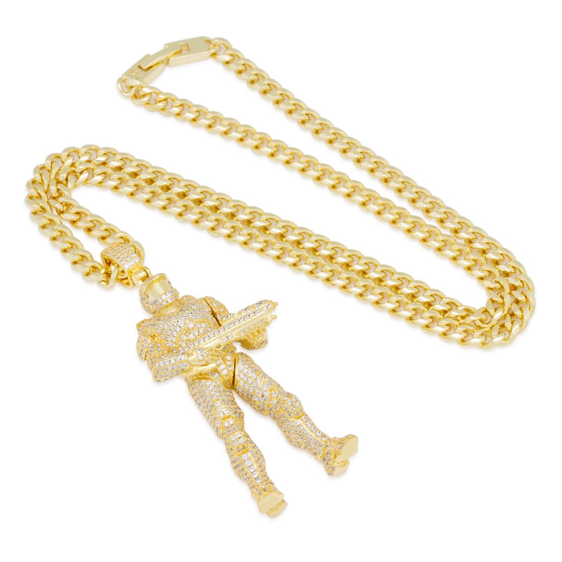 Halo x King Ice - Master Chief Necklace