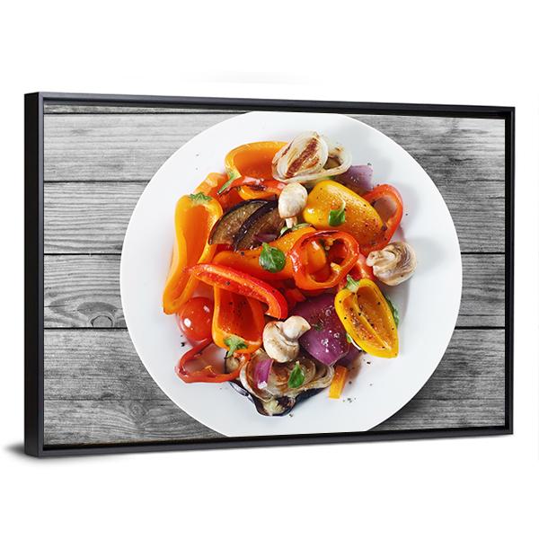 Healthy Appetizer Canvas Wall Art-3 Horizontal-Gallery Wrap-25" x 16"-Tiaracle