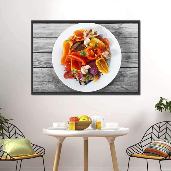 Healthy Appetizer Canvas Wall Art-3 Horizontal-Gallery Wrap-25" x 16"-Tiaracle