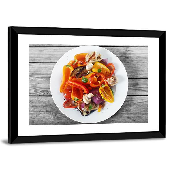 Healthy Appetizer Canvas Wall Art-3 Horizontal-Gallery Wrap-25" x 16"-Tiaracle