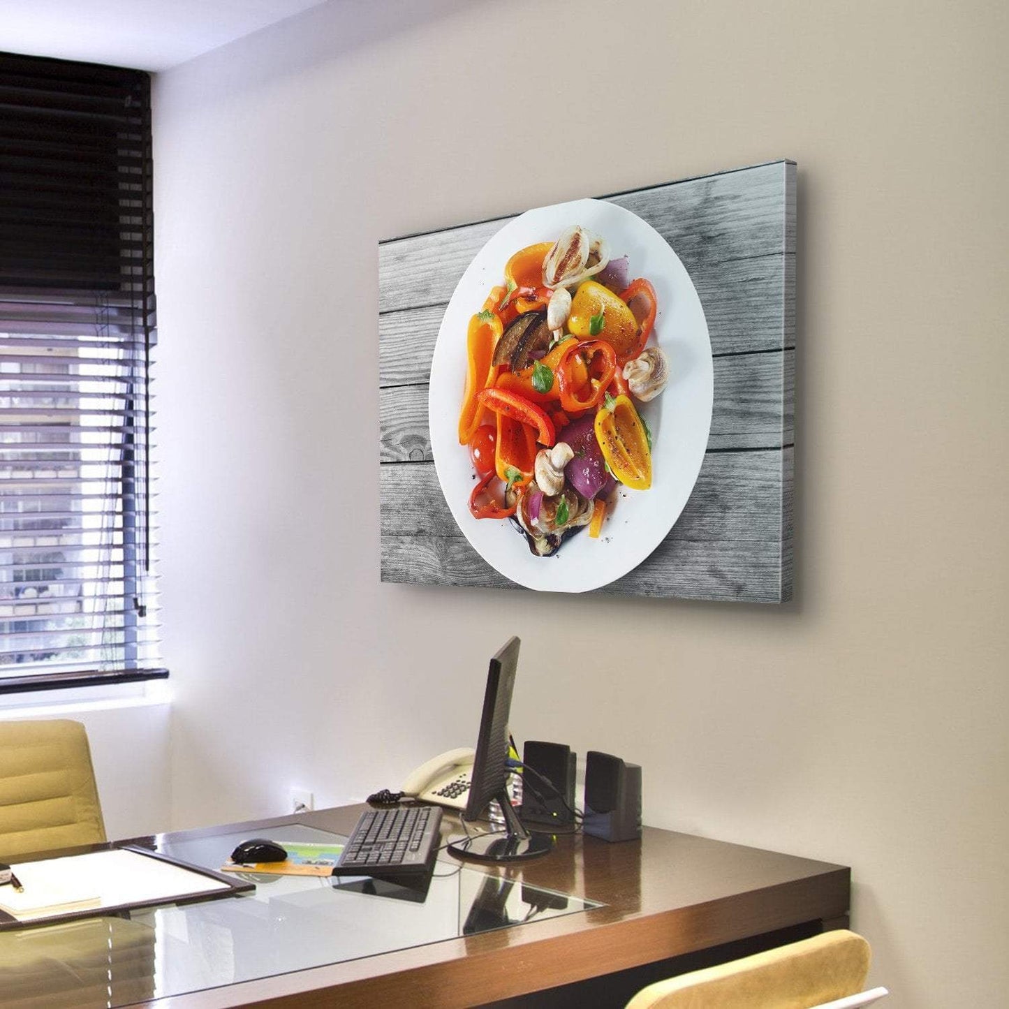 Healthy Appetizer Canvas Wall Art-3 Horizontal-Gallery Wrap-25" x 16"-Tiaracle