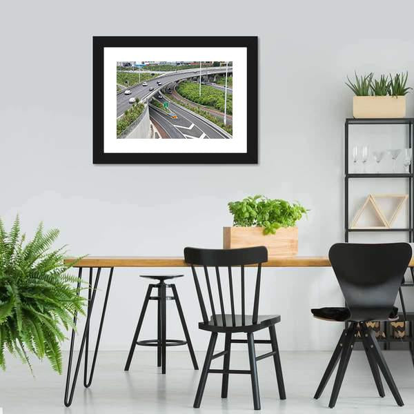 Highways In Auckland Canvas Wall Art-3 Horizontal-Gallery Wrap-25" x 16"-Tiaracle