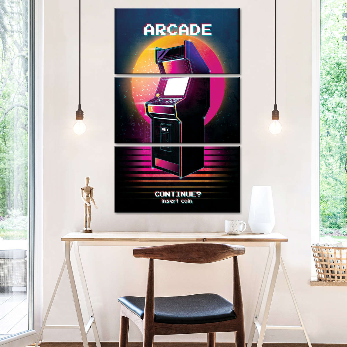 Arcade Machine Wandkunst