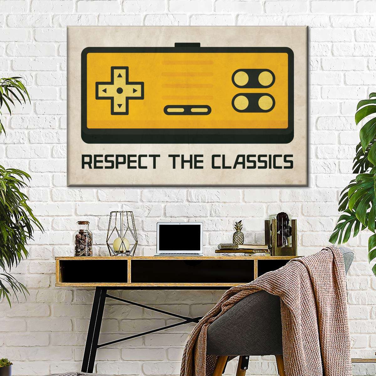 Respektieren Sie die Klassiker Wandkunst