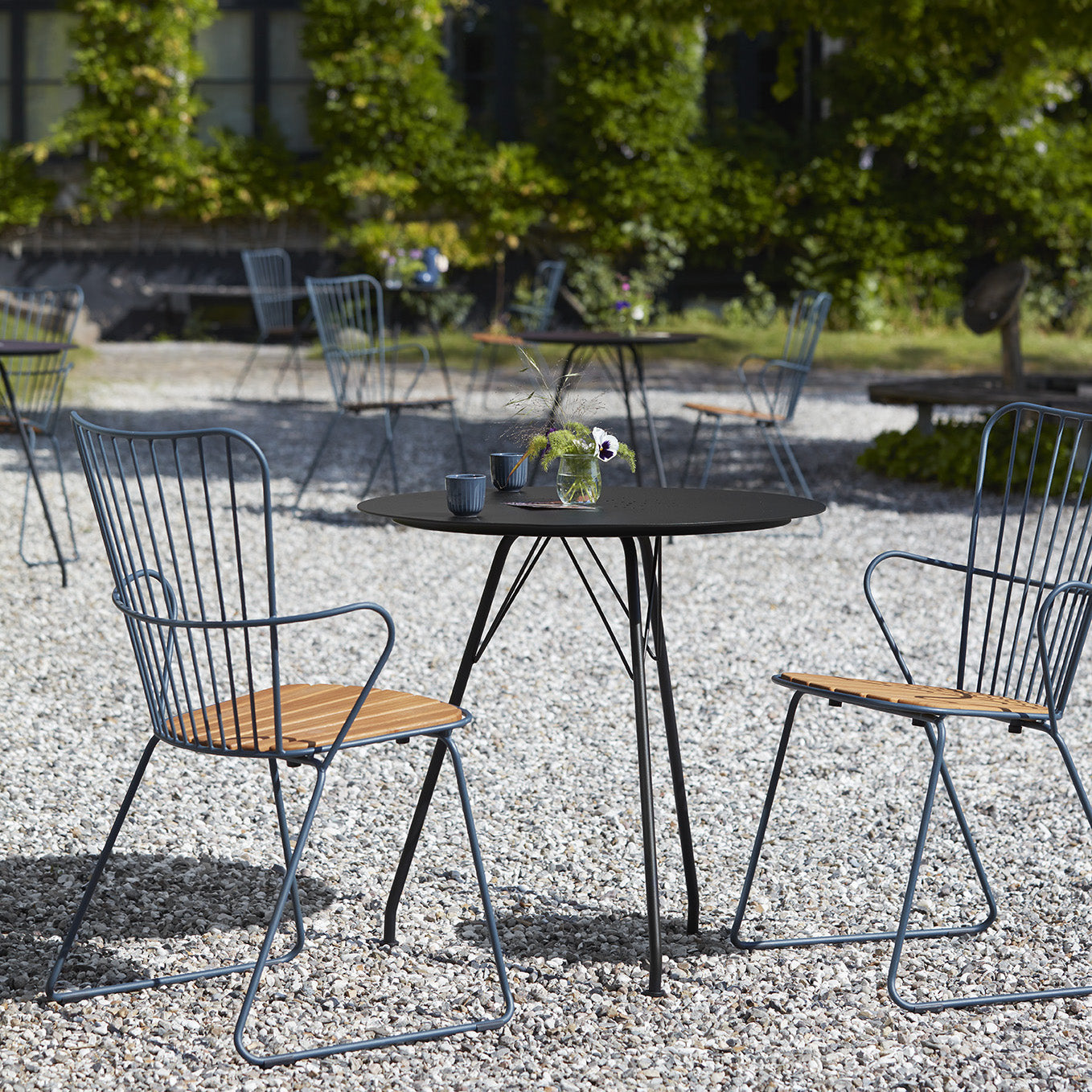 Circum Aluminum Outdoor Cafe Table