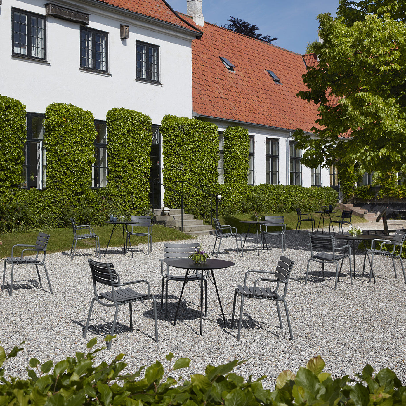 Circum Aluminum Outdoor Cafe Table