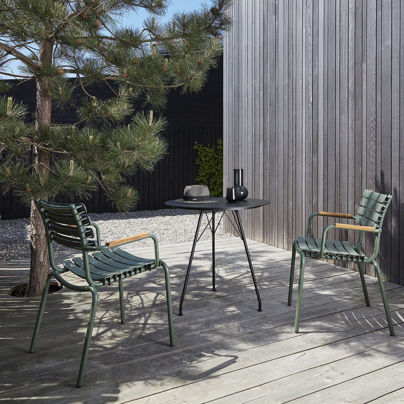 Circum Aluminum Outdoor Cafe Table