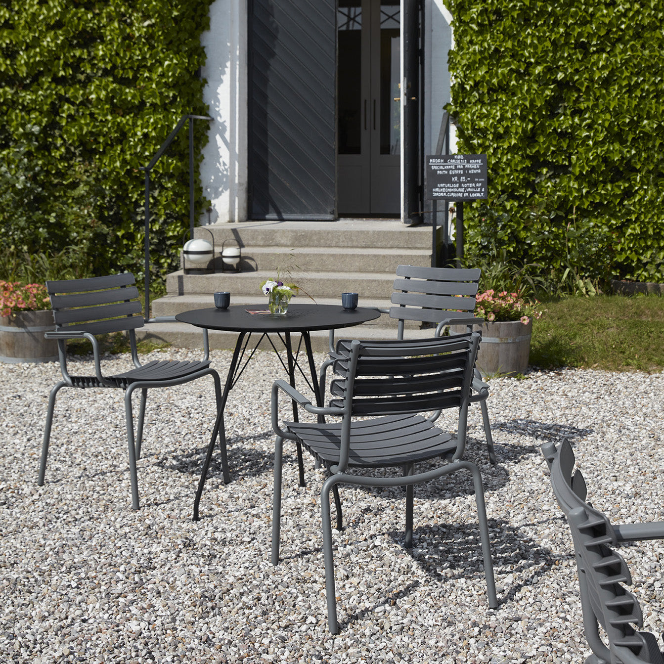 Circum Aluminum Outdoor Cafe Table