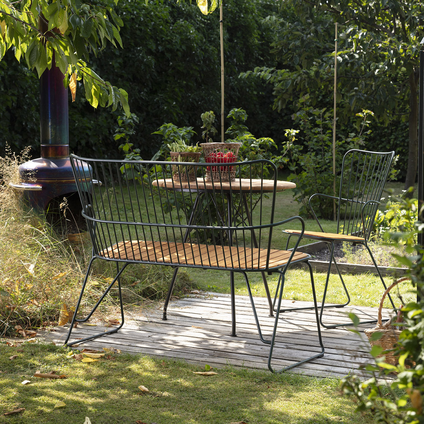 Paon Outdoor Bench