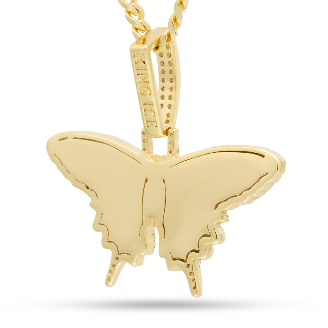 Iced Butterfly Necklace