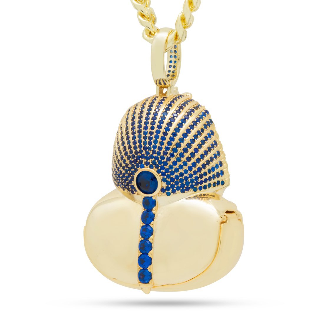 Iced King Tut Stash Necklace