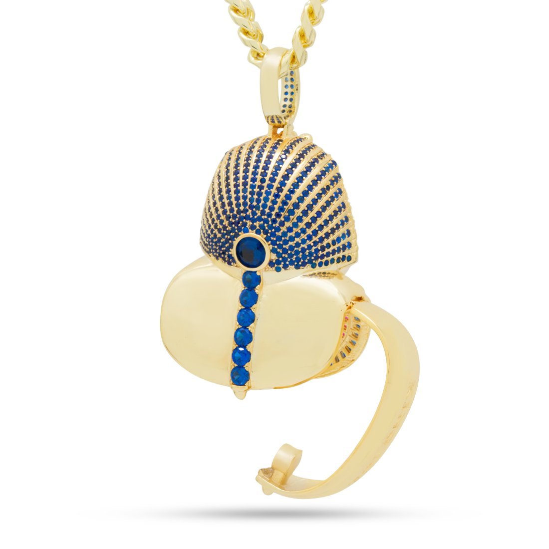 Iced King Tut Stash Necklace