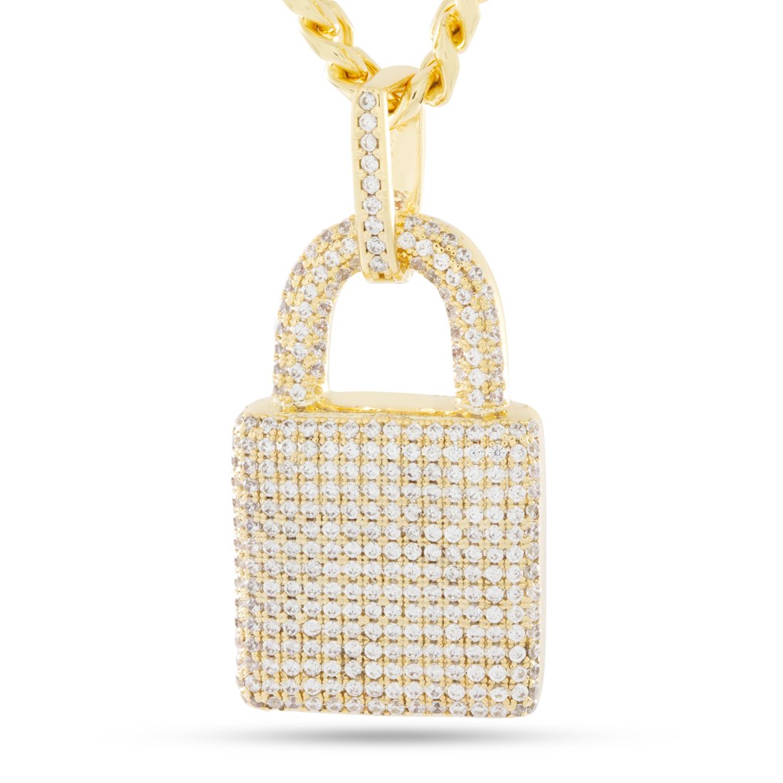 Iced Original Padlock Necklace