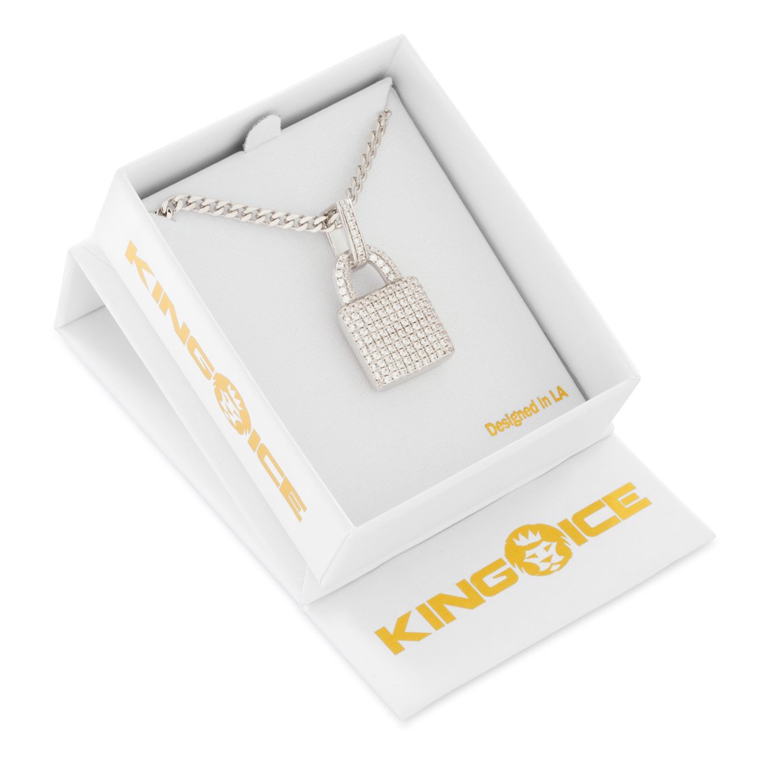 Iced Original Padlock Necklace