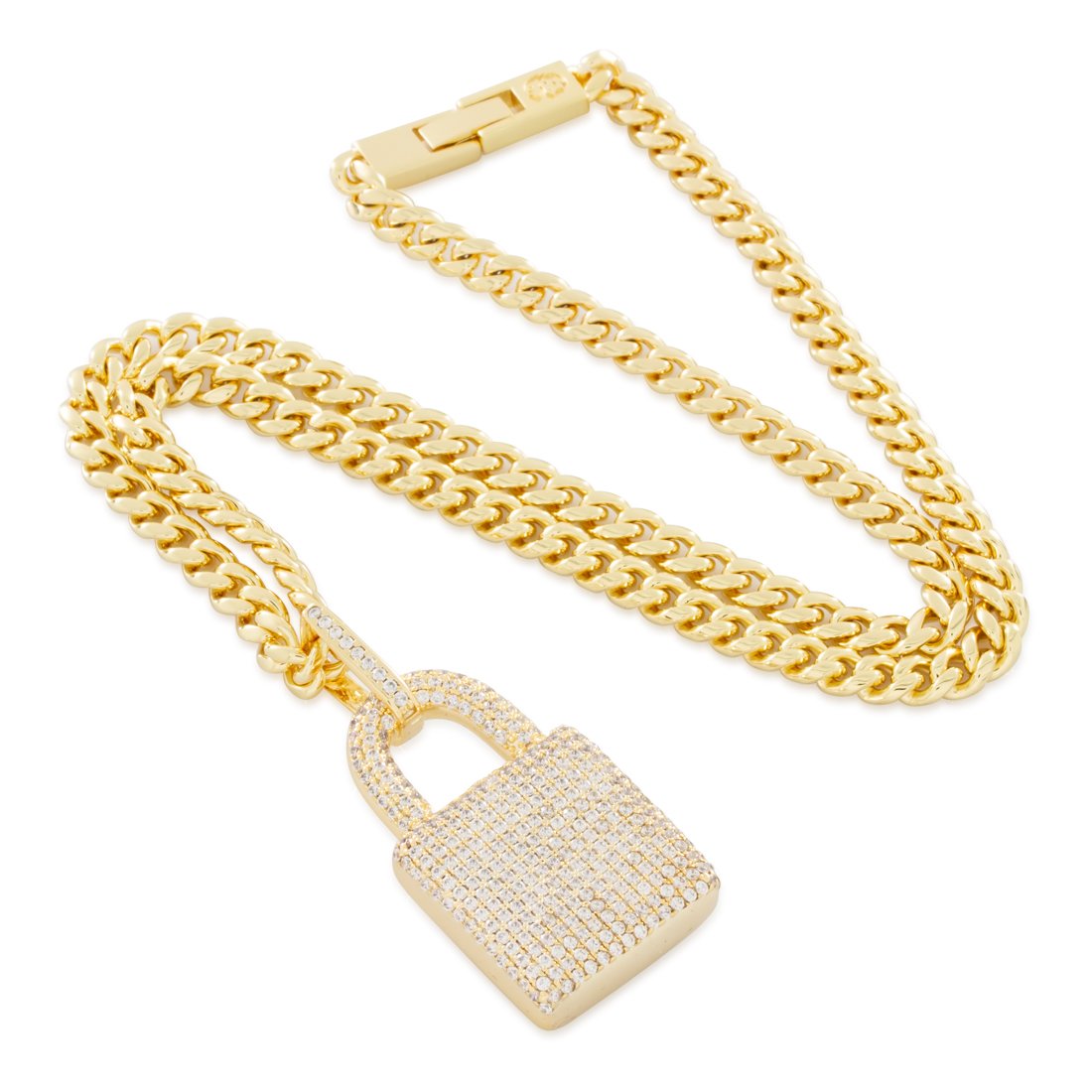Iced Original Padlock Necklace