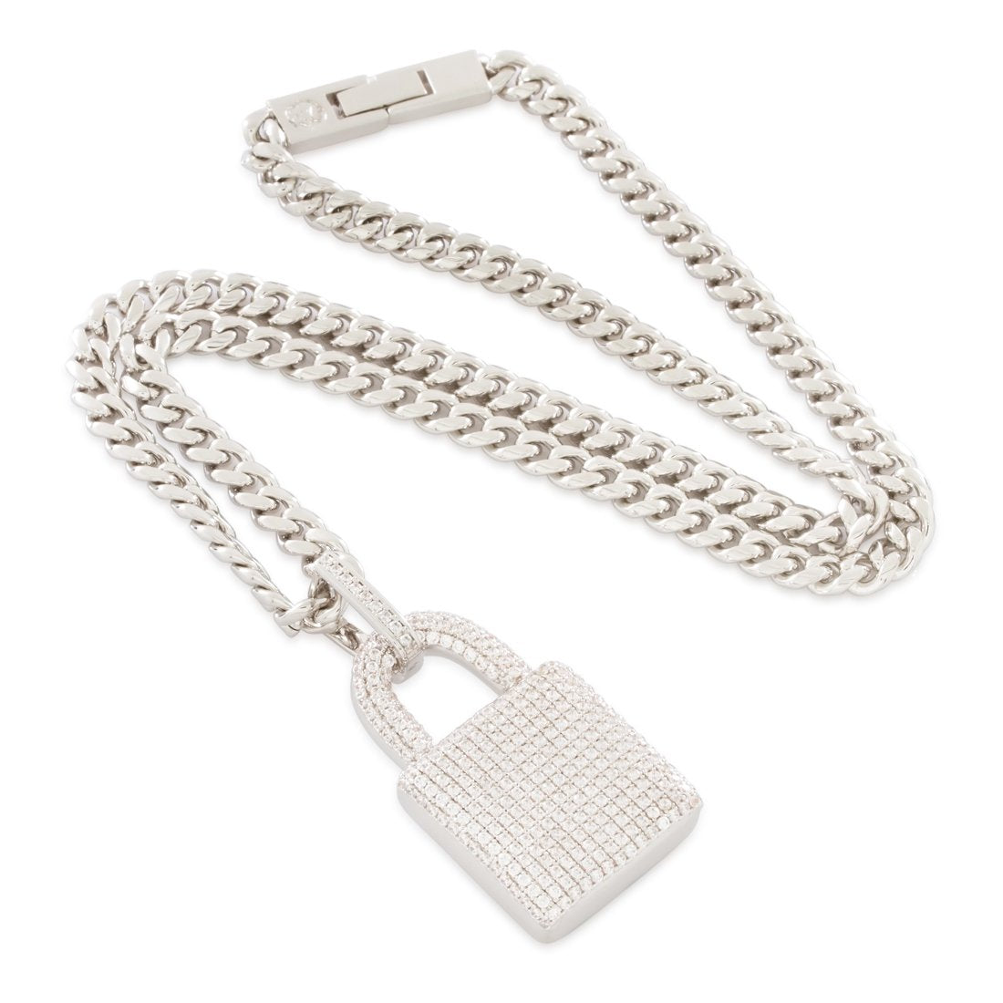 Iced Original Padlock Necklace
