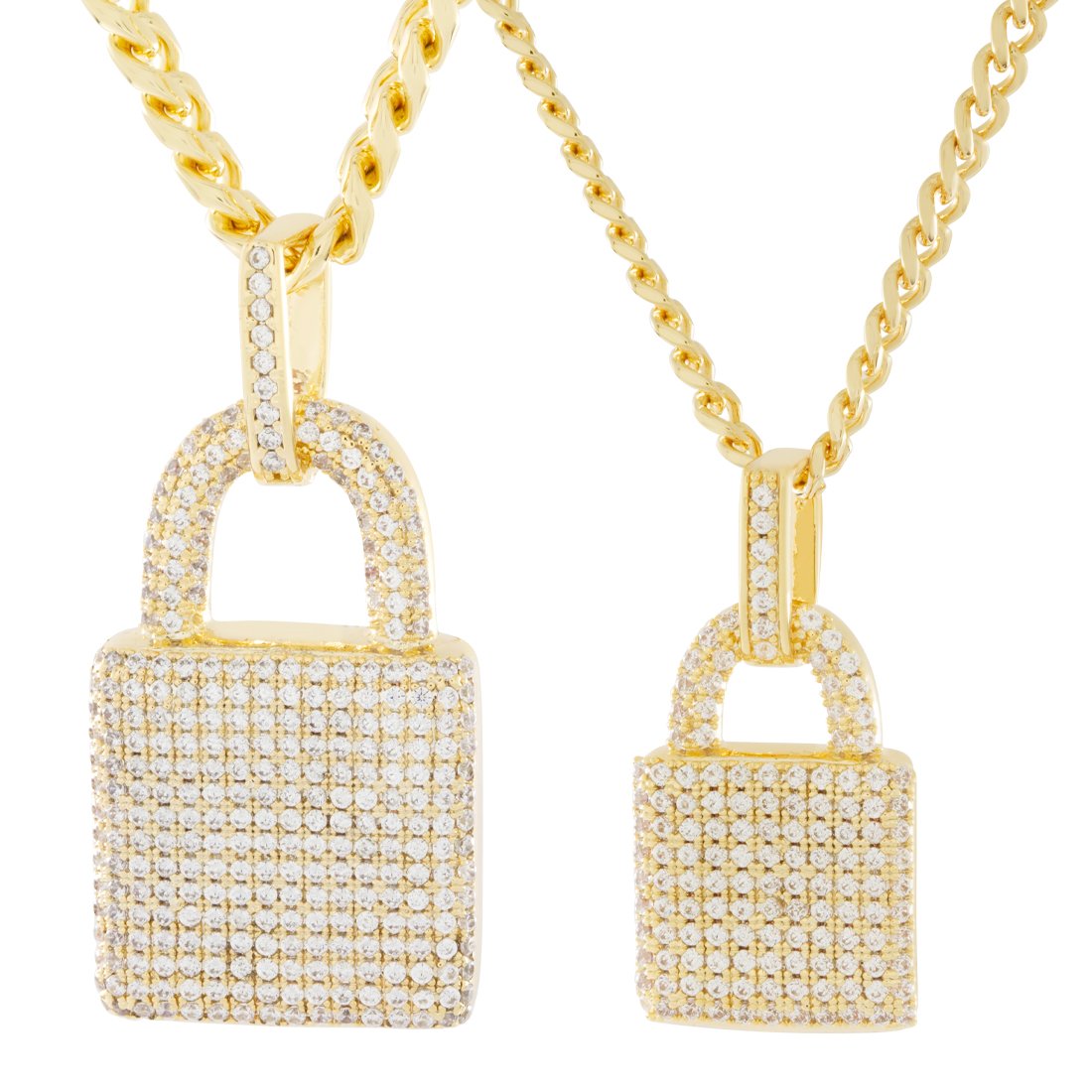 Iced Original Padlock Necklace