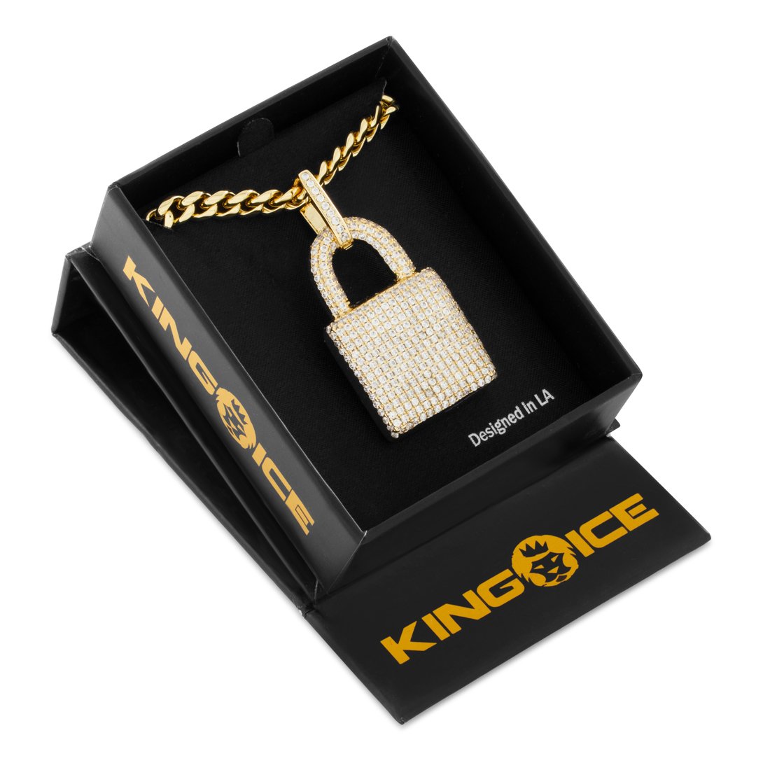 Iced Original Padlock Necklace