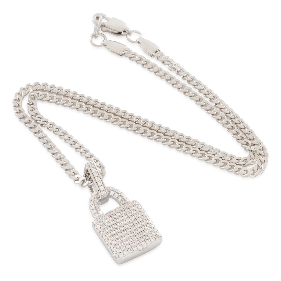 Iced Original Padlock Necklace