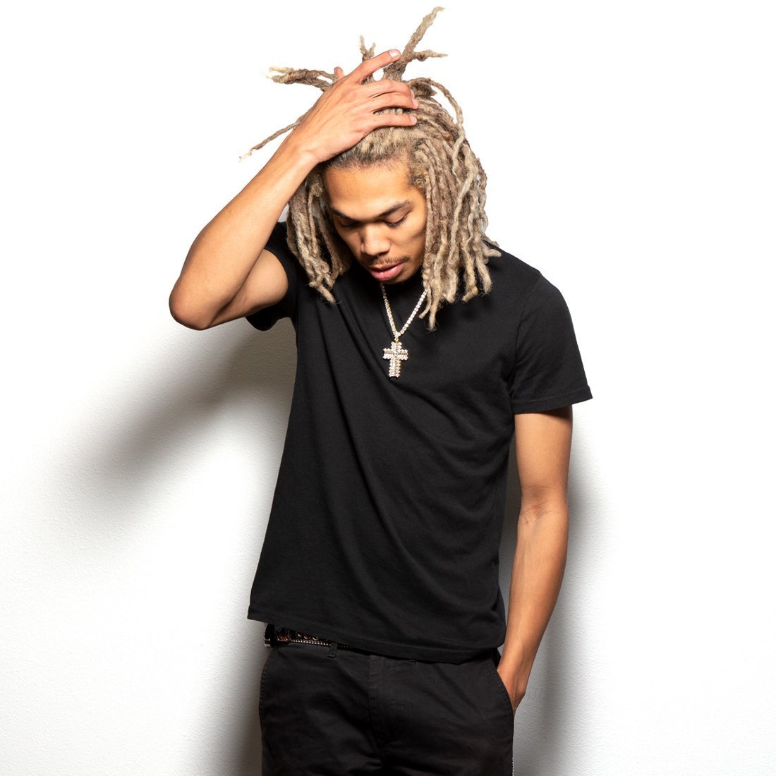 Eisige Kreuz Halskette