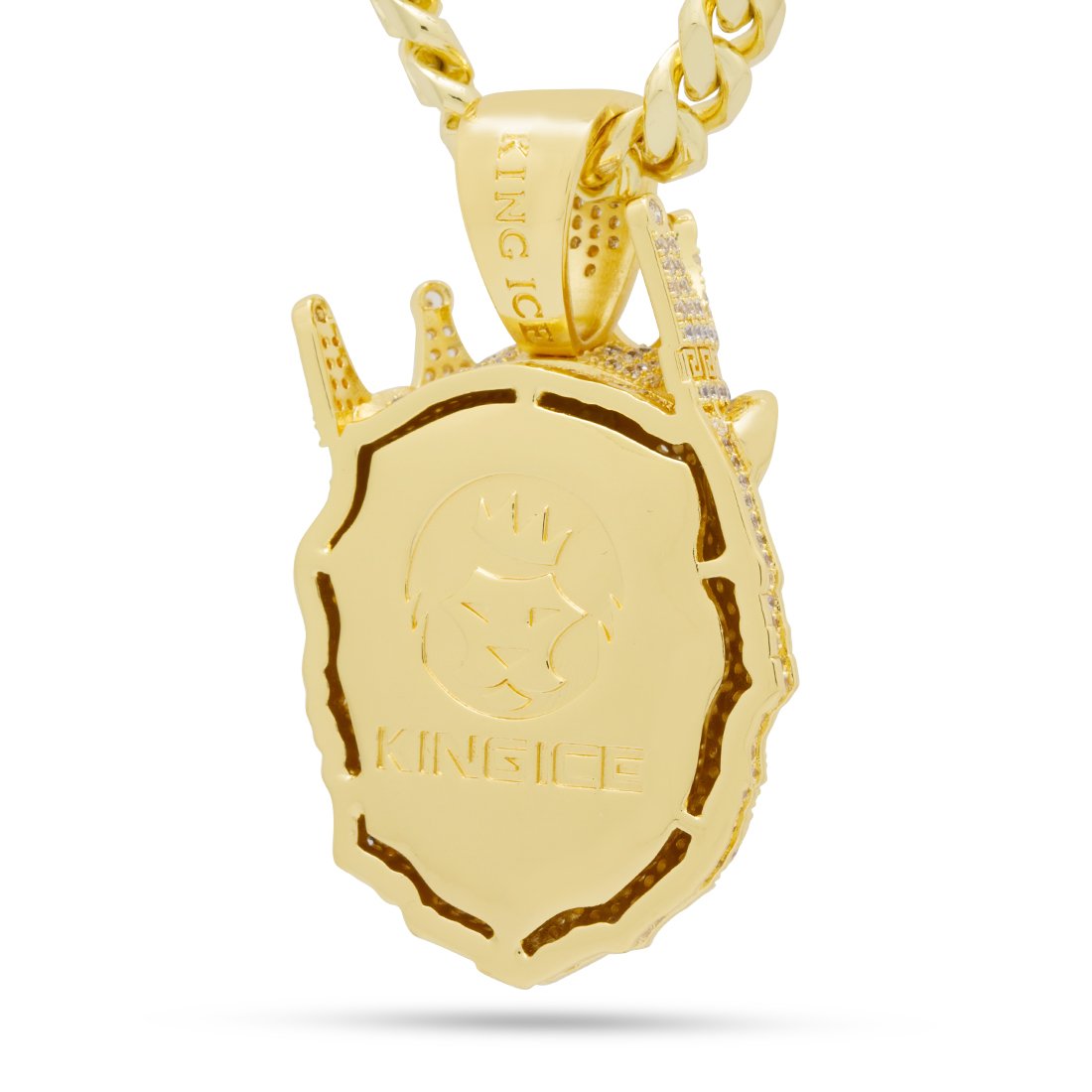 Eisige königliche Löwen-Halskette