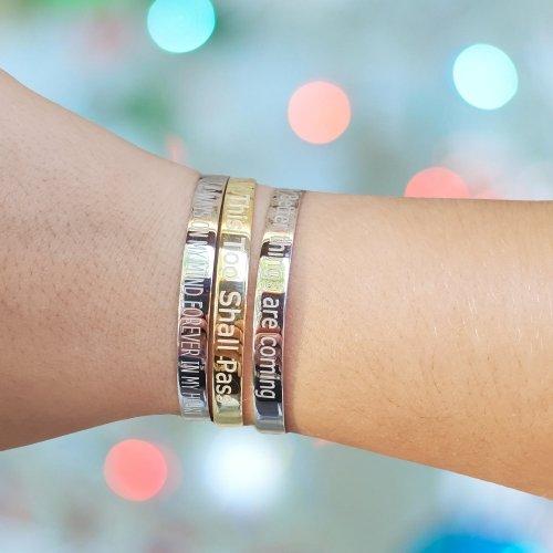 Armband „Immer in meinen Gedanken, für immer in meinem Herzen“