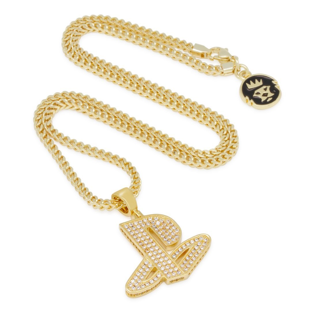 Inspired by PlayStation® - Iced Classic PS Logo Necklace