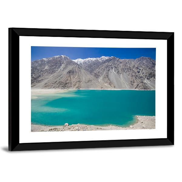 Kachura Lake In Skardu Canvas Wall Art-3 Horizontal-Gallery Wrap-25" x 16"-Tiaracle