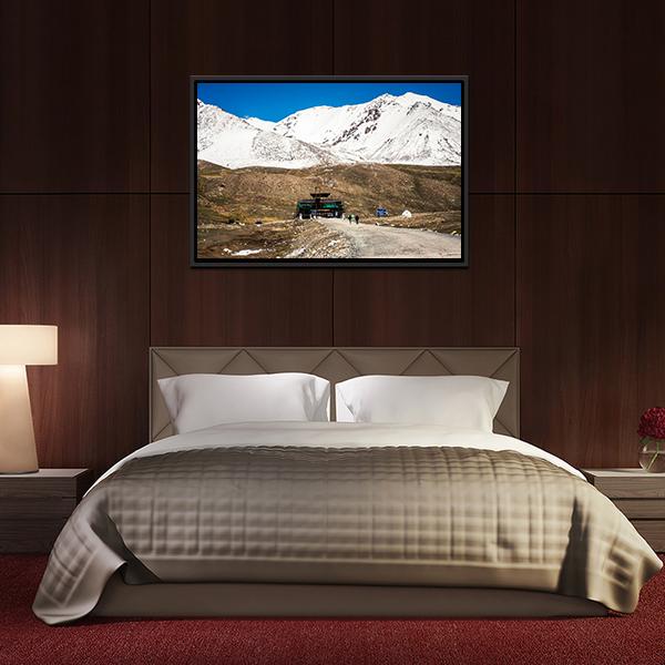 Karakoram Mountain Range Pakistan Canvas Wall Art-3 Horizontal-Gallery Wrap-25" x 16"-Tiaracle