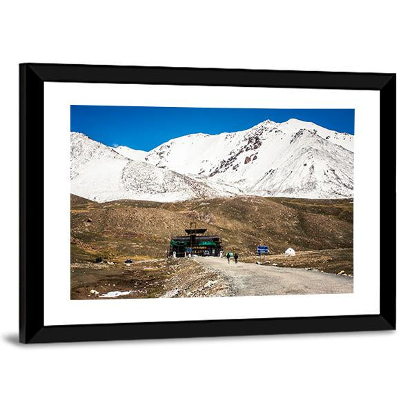 Karakoram Mountain Range Pakistan Canvas Wall Art-3 Horizontal-Gallery Wrap-25" x 16"-Tiaracle