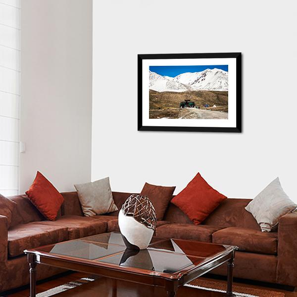 Karakoram Mountain Range Pakistan Canvas Wall Art-3 Horizontal-Gallery Wrap-25" x 16"-Tiaracle