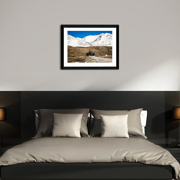 Karakoram Mountain Range Pakistan Canvas Wall Art-3 Horizontal-Gallery Wrap-25" x 16"-Tiaracle