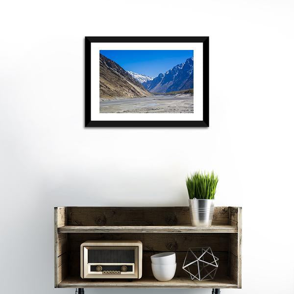 Karakorum Mountains Pakistan Canvas Wall Art-3 Horizontal-Gallery Wrap-25" x 16"-Tiaracle