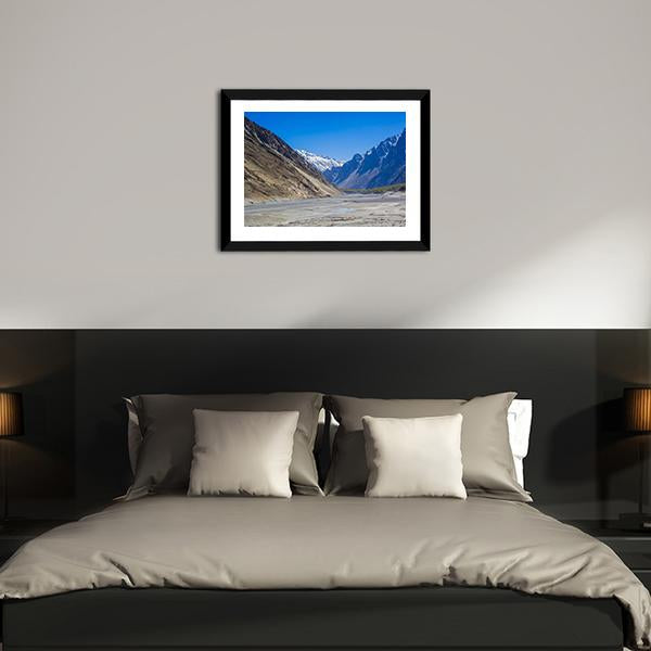 Karakorum Mountains Pakistan Canvas Wall Art-3 Horizontal-Gallery Wrap-25" x 16"-Tiaracle