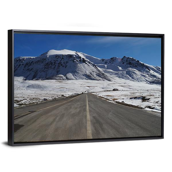 Khunjerab Pass Pakistan Canvas Wall Art-3 Horizontal-Gallery Wrap-25" x 16"-Tiaracle