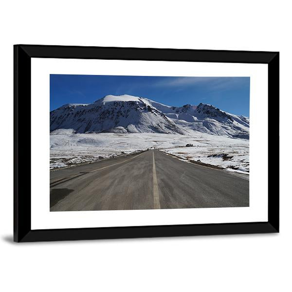 Khunjerab Pass Pakistan Canvas Wall Art-3 Horizontal-Gallery Wrap-25" x 16"-Tiaracle