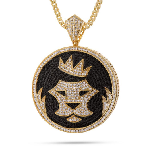 King Ice Shield Necklace